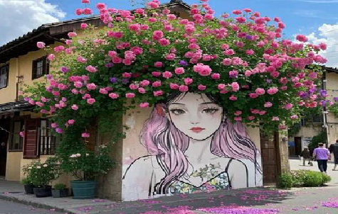 瑞昌怎么设计网红打卡墙绘