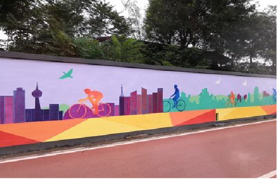 瑞昌墙体彩绘-围墙