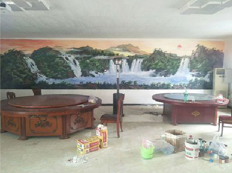 瑞昌墙绘-写实风景