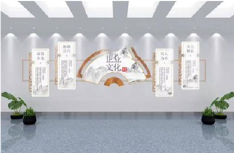 瑞昌企业文化墙设计的核心要素。