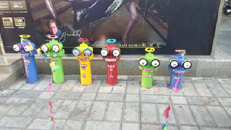 瑞昌商业区彩绘