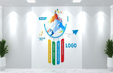 瑞昌公司企业形象墙的工艺材料有哪些？