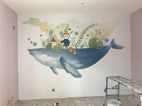 瑞昌手绘墙的特点及优势。