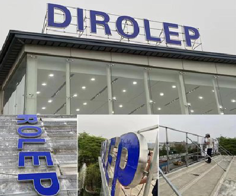 瑞昌楼顶发光字安装的注意事项。